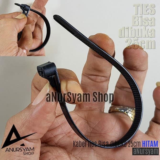 

*****] Kabel Ties Bisa dibuka 25cm