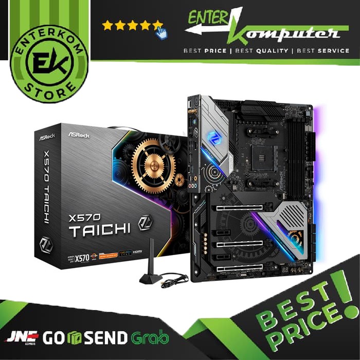 Motherboard ASRock X570 Taichi (AM4, AMD Premium X570, DDR4, USB3.2, SATA3)