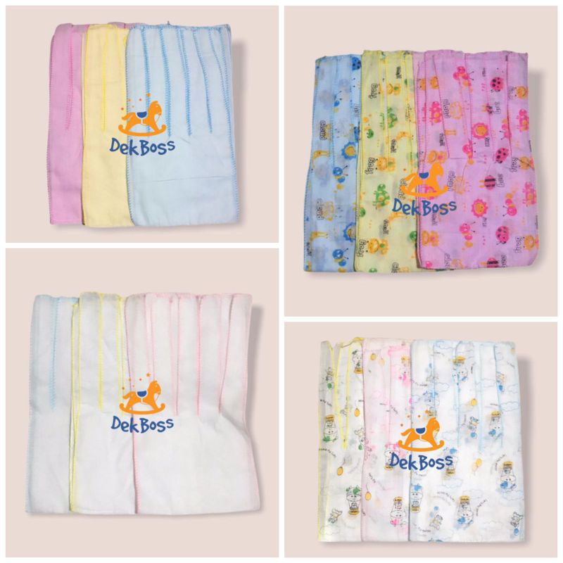 1/2 Lusin Gurita bayi tali baru lahir | Grita bayi baru lahir premium | Gerita bayi 1 lusin murah | Grito bayi tali motif