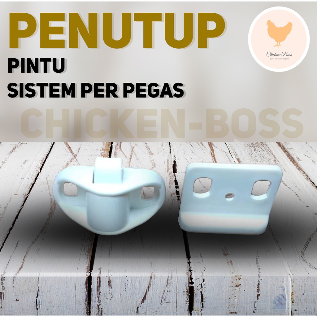 Penutup Pintu Mesin Tetas Telur Sistem Per Pegas