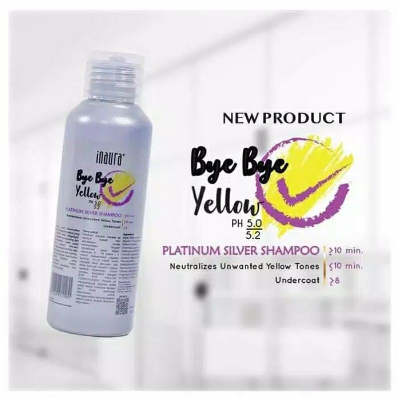 Inaura Shampoo Bye Bye Yellow &amp; Bye Bye Orange 250ml