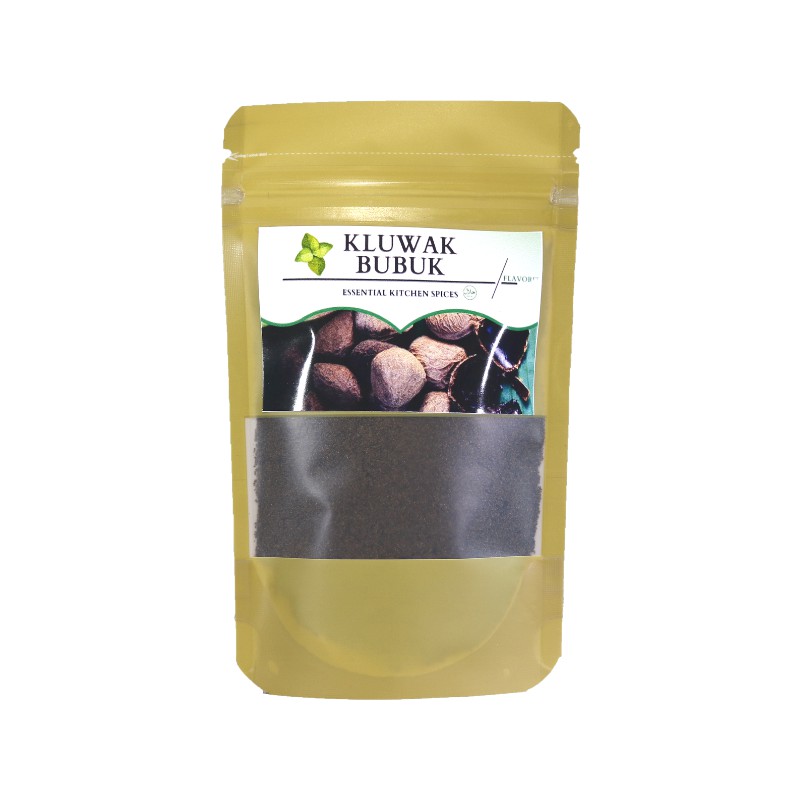 Keluak Serbuk Kluwek Kluwak Bubuk Rempah Bumbu Dapur Kering Organik Penyedap Rasa Herbal Murni Asli