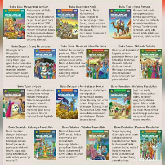 Buku Seri Sirahnabawi For Kids Shopee Indonesia