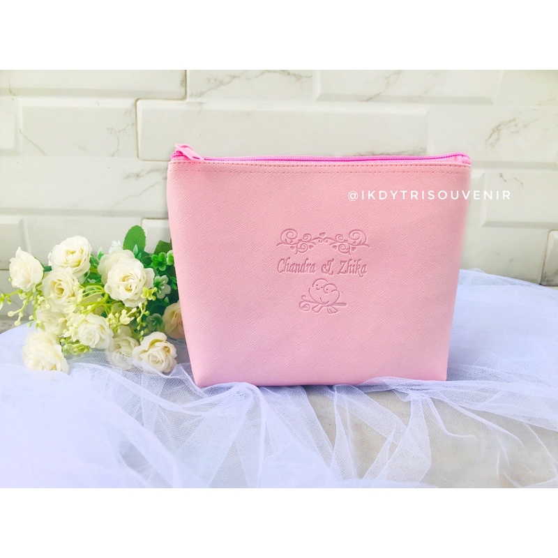 Souvenir Pouch / Souvenir nikah / Pouch skincare / pouch nikah