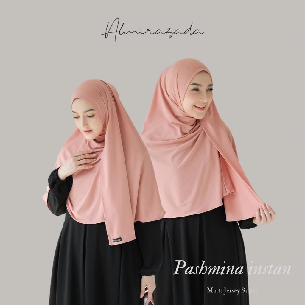 Pashmina Instan Bahan Jersey super Nayya By Almirazada