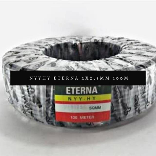 ETERNA kabel nyyhy 2x2,5mm 100meter