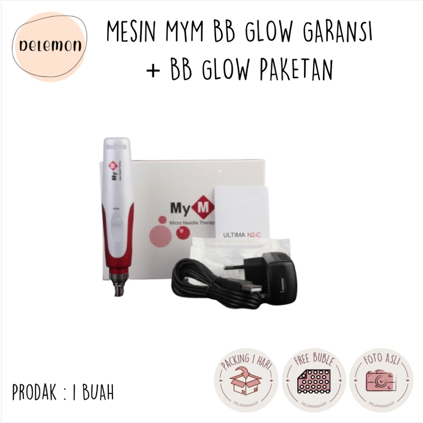 Mesin MYM BB GLOW GARANSI + BB GLOW PAKETAN / mesin bb glow / alat sulam alis bb glow