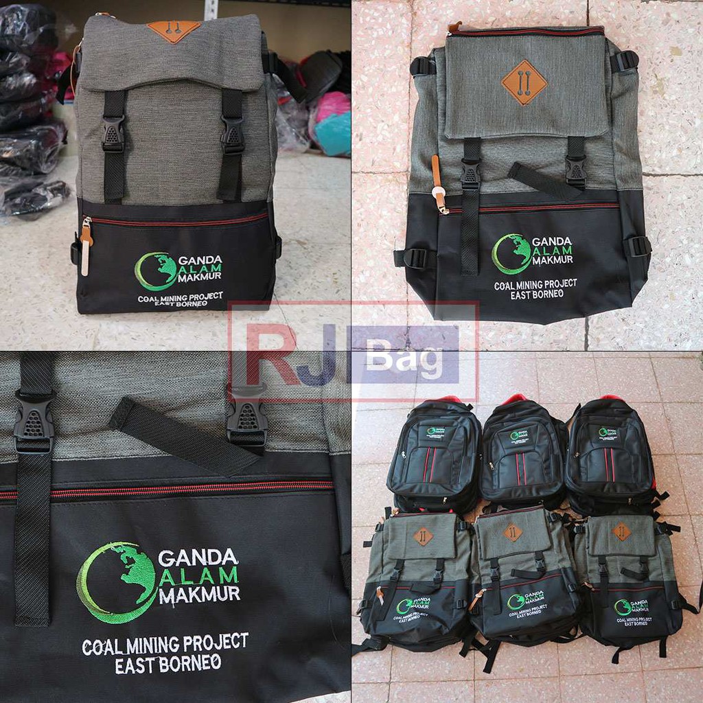 JUAL TAS SEMINAR BORDIR GANDA ALAM MAKMUR TAS RANSEL GROSIR MODEL POLO DISTRO MURAH MULTIFUNGSI