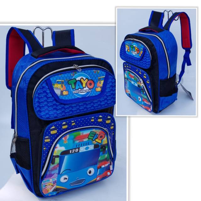 Tas Ransel karakter tobot/sekolah tayo/tas tayo/tas sekolah SD