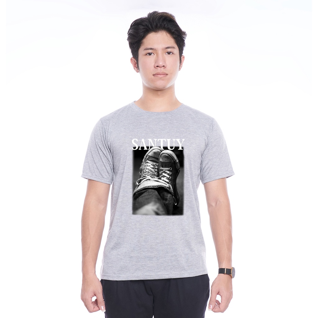 Kaos Oblong Pendek Gambar Santuy