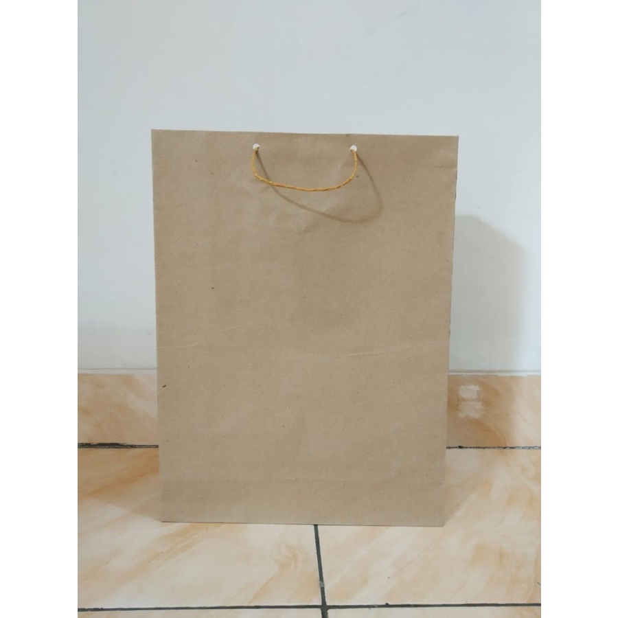 

Paperbag Cokat Paperbag Cokelat 25x35x8cm Paper Bag Tas Kertas Tas Sovenir (MF8)