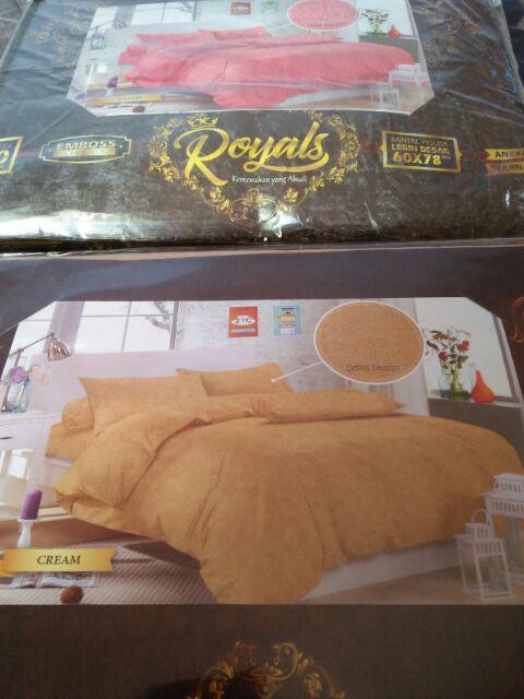 Cp Royals Sprei Polos King Size 180x200x30cm