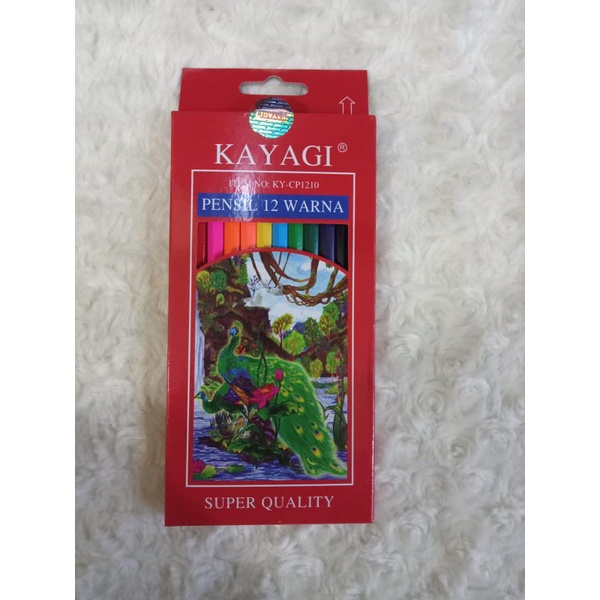 

Pensil Warna Kayagi Panjang 12 Warna