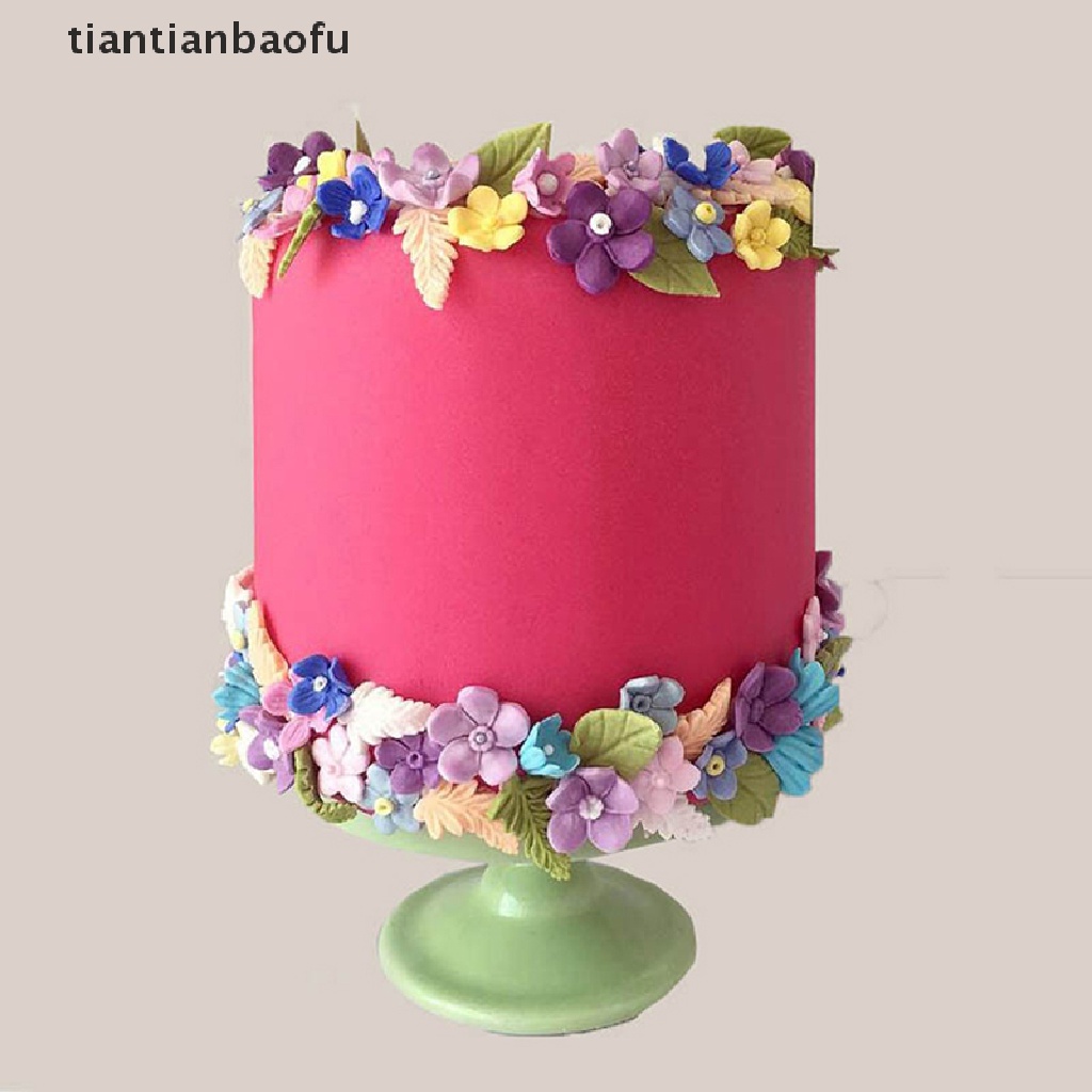 Cetakan fondant Bentuk Daun Bahan Silikon Untuk Dekorasi Kue