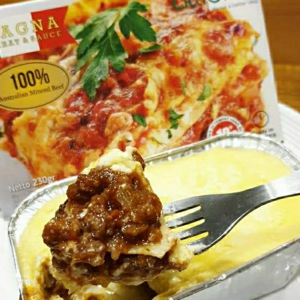 

Frozen Lasagna Meat & Sauce Little Itali Non Msg Kids Friendly Homemad