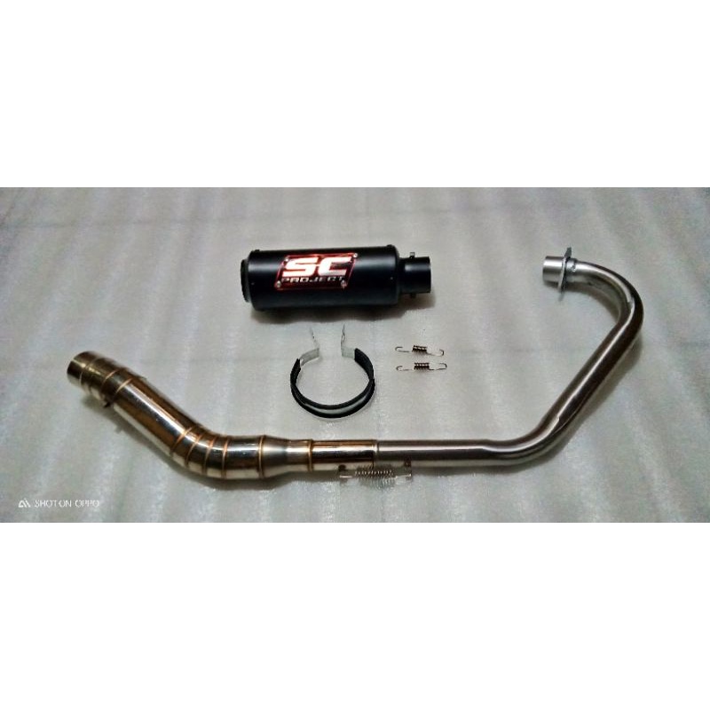 Knalpot racing SC PROJECT Vixion Vixion R R15 Verza