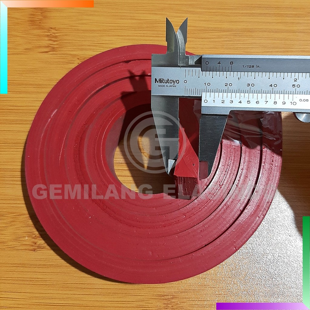 Rubber Speargun P. 120cm x L. 2cm x T. 10mm | Karet Panah Ikan | Karet Ketapel | Karet Stretching