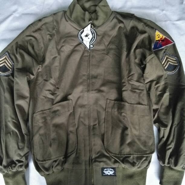 fury jaket khaki/coyote/green army canvas lokal produk high quality