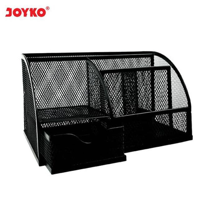 

Joyko Tempat pensil / Tempat pulpen / Desk set besi jaring DS-22