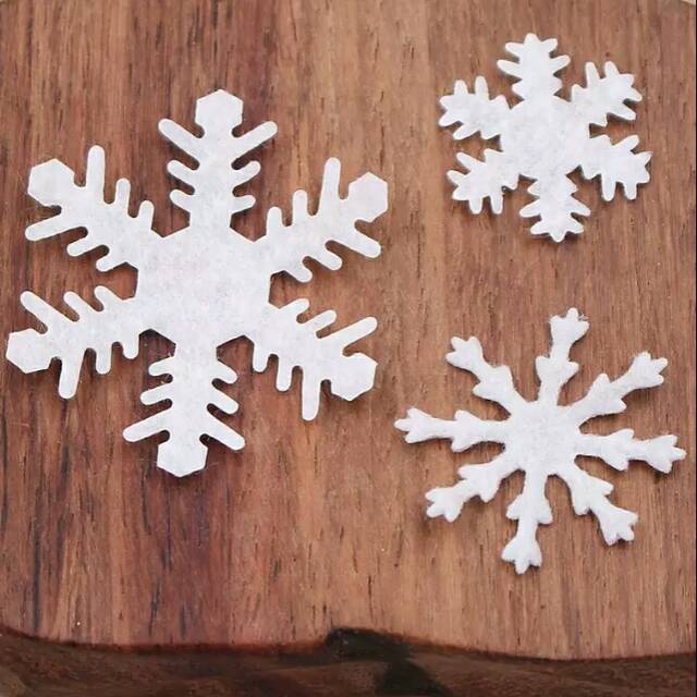 

Snow flakes diy scrapbooking decoration