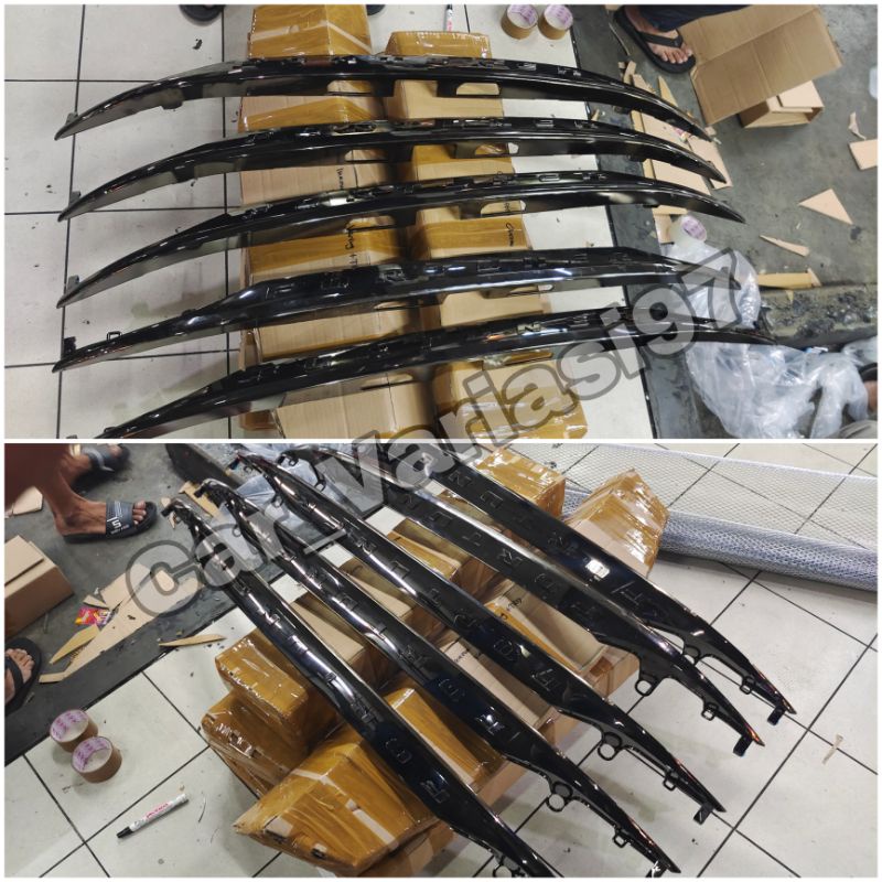 TRUNKLID FORTUNER 2016 - 2021 Black chrome original Toyota