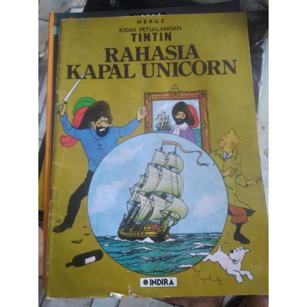 TINTIN: edisi khusus 1978, Indira, kertas matt (art paper doff)