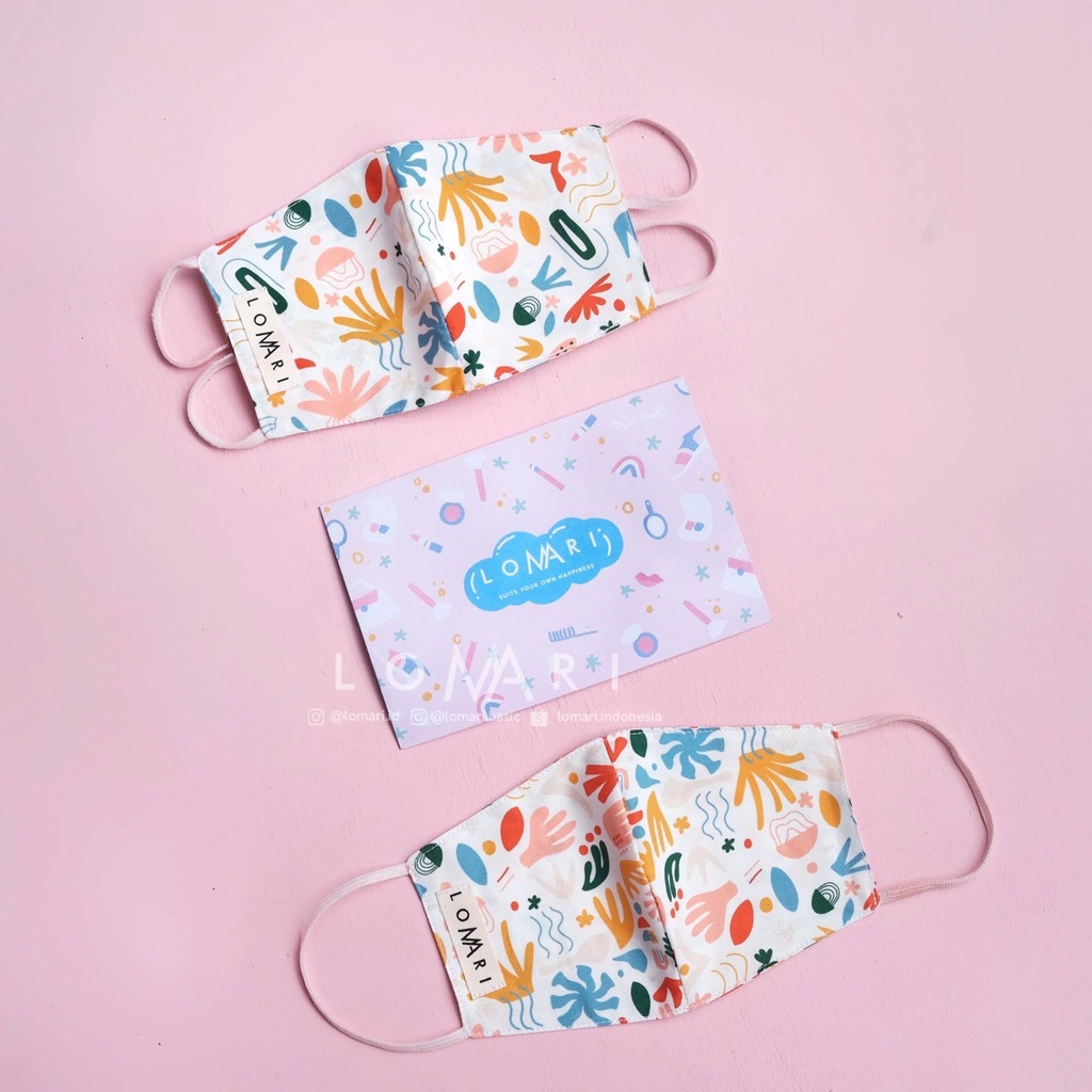 DAISY SERIES (Masker Kain Exclusive by Lomari)