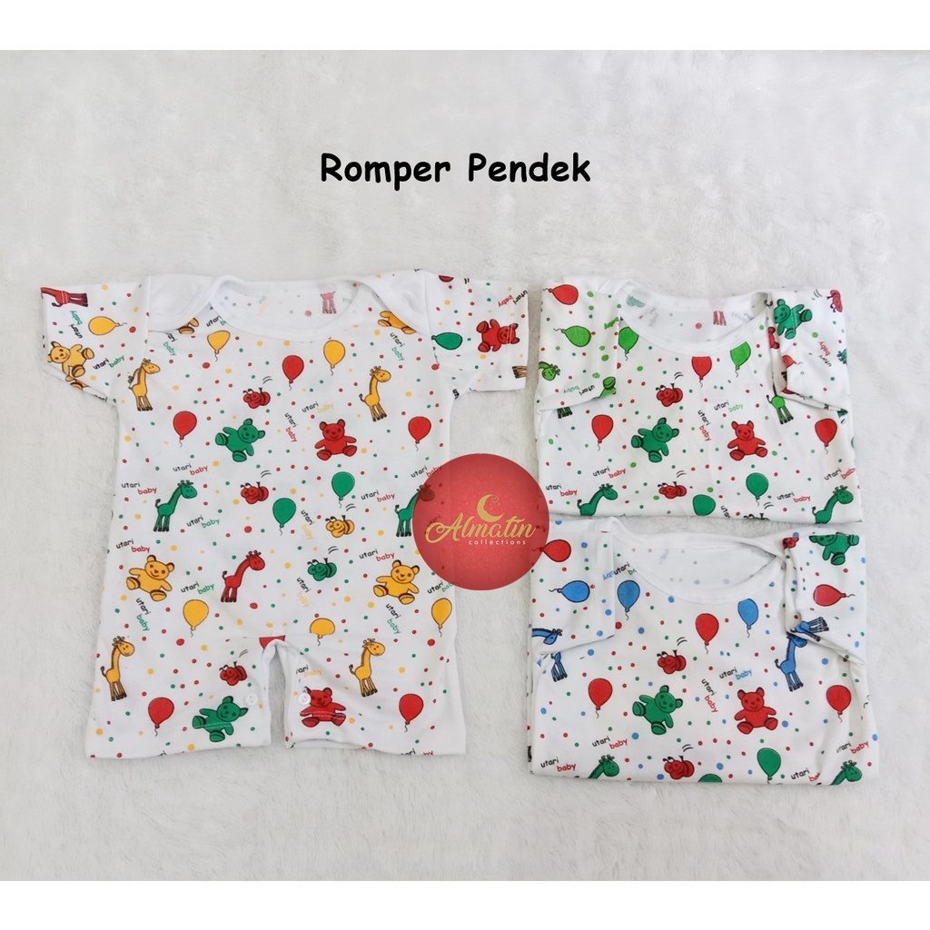 Romper Bayi / Jumper Bayi / Baju Kodok Bayi Utari