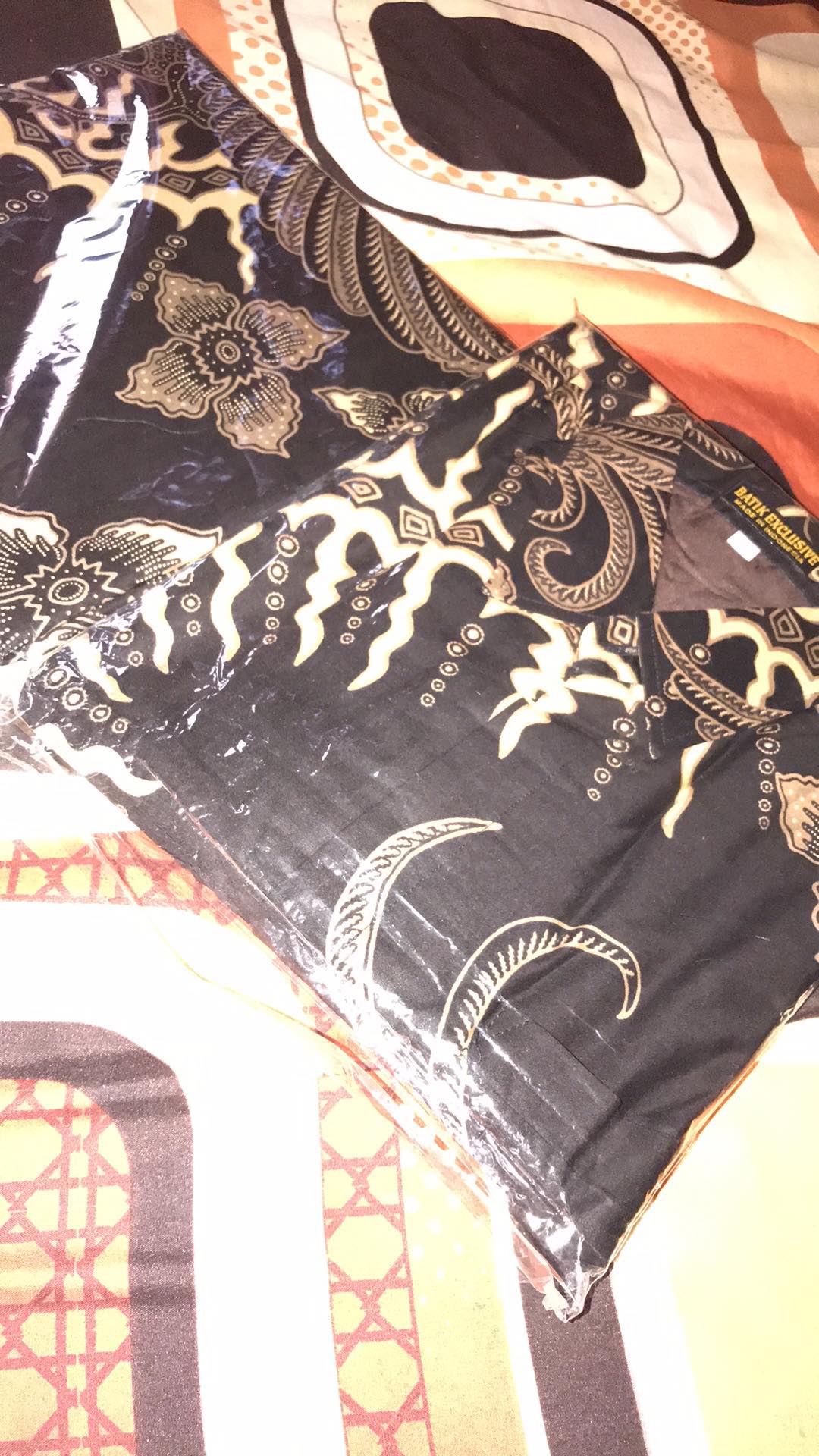 Kemeja Batik Prabu Bahan Katun Baturaden Reguler Fit A540
