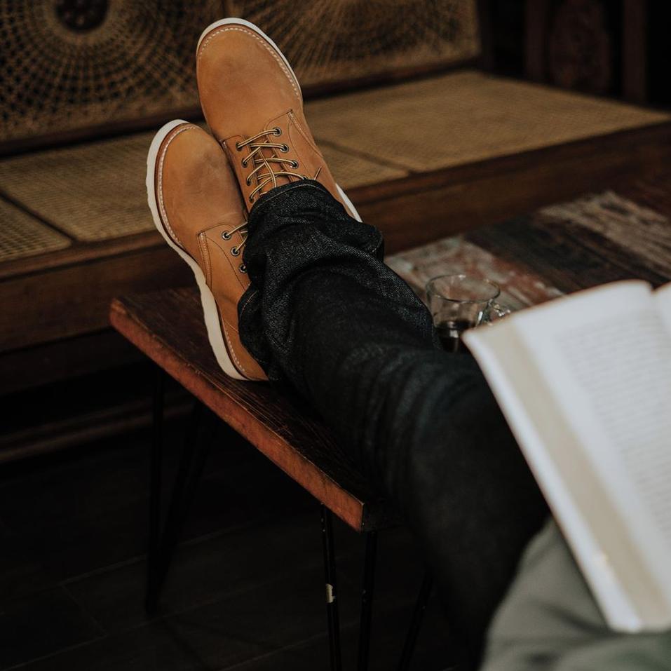 Big Sale.. LTHRKRFT BOOTS ROUND TOE GENUINE LEATHER | SEPATU KULIT ASLI