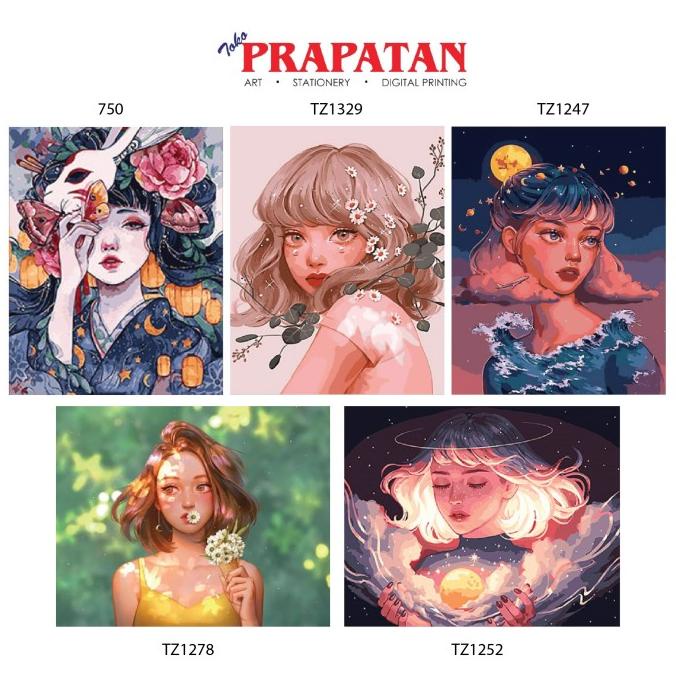 

Paint By Number 40X50cm No Frame / DIY Painting / Painting Kit