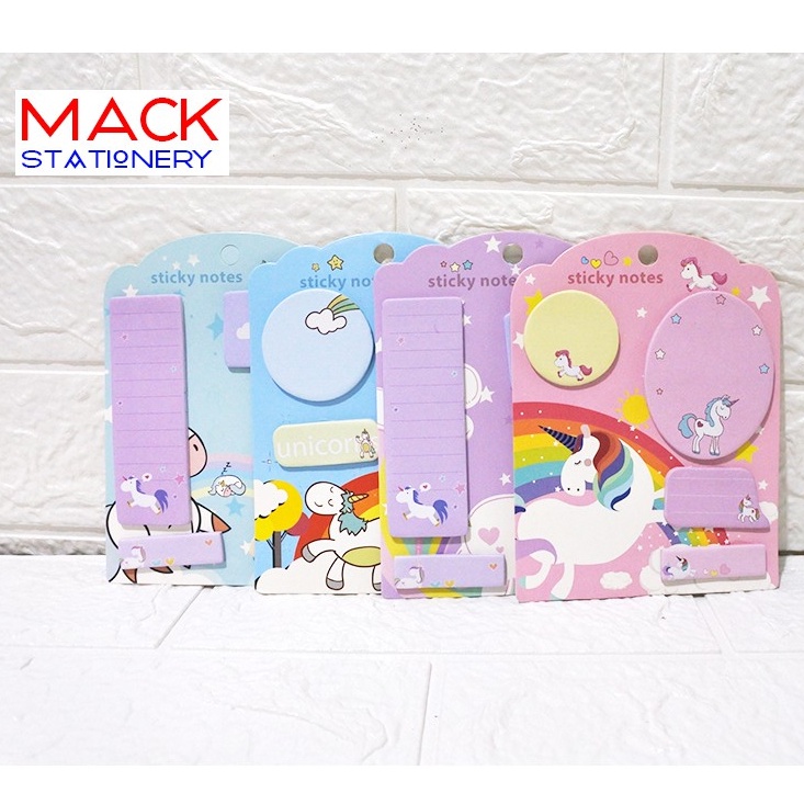 

Stick Note Fancy UNICORN N-1020 / Pembatas Buku karakter