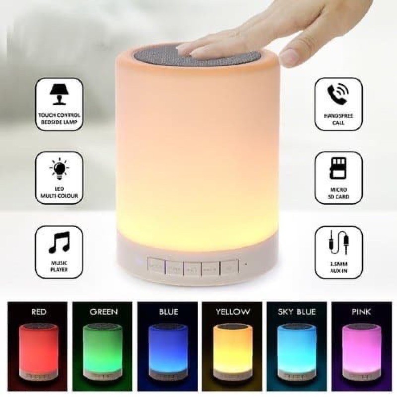 Speaker touch Lamp CL 671 - Speaker portable bluetooth dengan Lampu sentuh