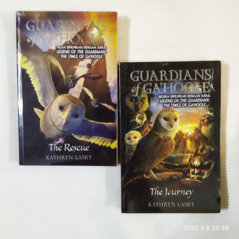 novel fantasi fiksi GUARDIANS OF GA'HOOLE THE JOURNEY DAN THE RESCUE