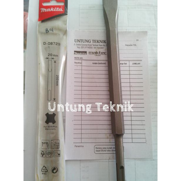 BAGUS Mata Betel Papak / Cold Chisel SDS plus Makita