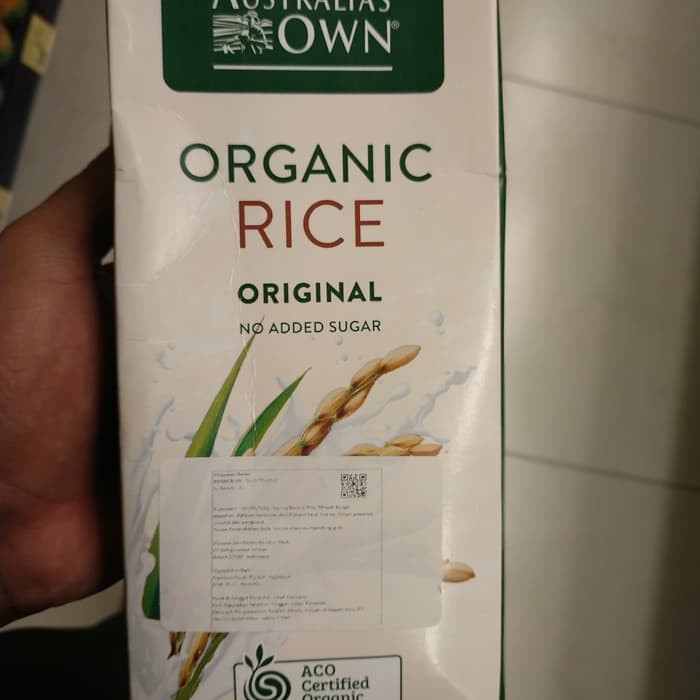 

Australia's OWN original organik rice 1 litre.