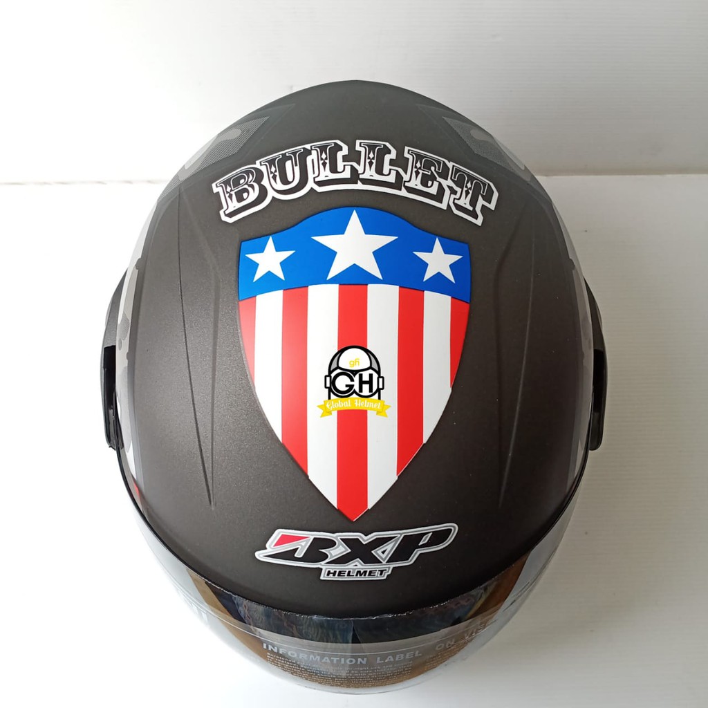 HELM HALF FACE EVOLUTION MOTIF BULLET MIRIP GM EVO MURAH HELM DEWASA MURAH