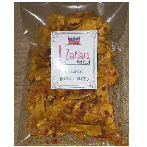 

Keripik Singkong Pedas khas minang