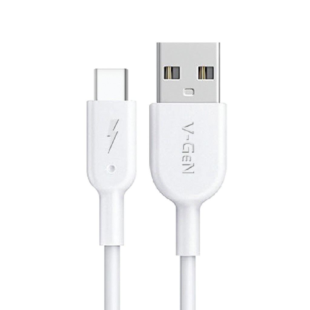 Kabel Data USB Type C V-GeN VCB-17 Fast Charging Kabel VGEN 1 Meter 1m