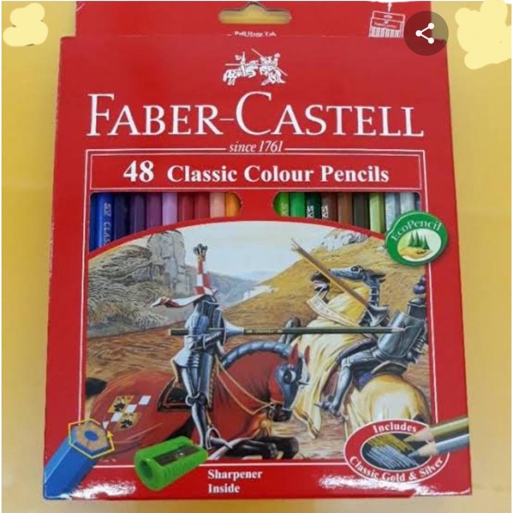 

Kelir Faber Castell 48 Warna Classic