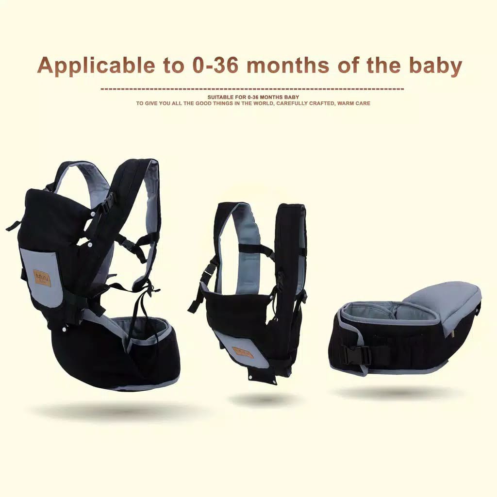 Gendongan Bayi Hadap Depan Hipseat 5in1 / Baby Carrier / Hip Seat Bayi Tuturu Duduk gendingan Kangguru chn