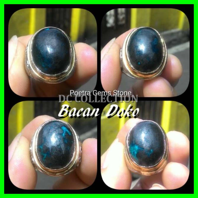 BATU CINCIN BACAN DOKO SIAP BIRU ISTIMEWA TERMURAH