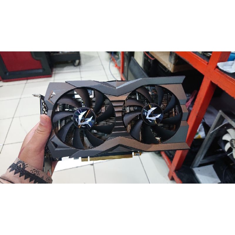 VGA ZOTAC GTX 1660 SUPER 6GB DDR6 BACKPLATE