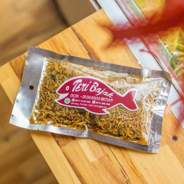 

Teri Bajak oleh-oleh khas Medan 150 gram