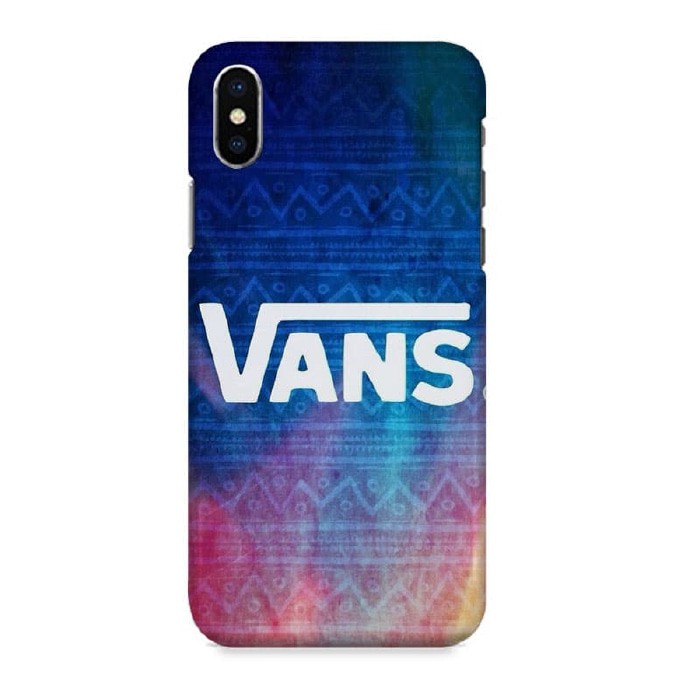 Indocustomcase Vans On Aztec Hard Casing Case Cover For iPhone X