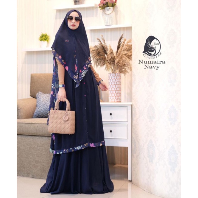 NUMAIRA SERIES SET DRESS DAILY SYARI BY JOZA ARINA JOZA CLOTHING
