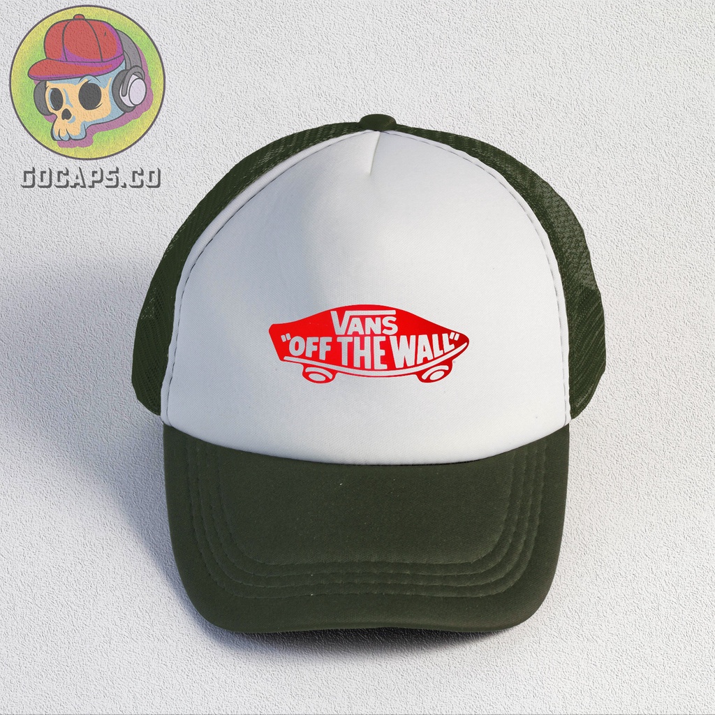 Vans | Trucker Hat | Topi Pria | Trucker | Baseball | Brand | Topi Jaring | Gocaps