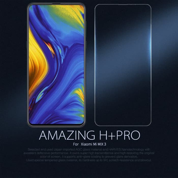 Xiaomi Mi MIX 3 Tempered Glass NILLKIN AMAZING H+ Pro