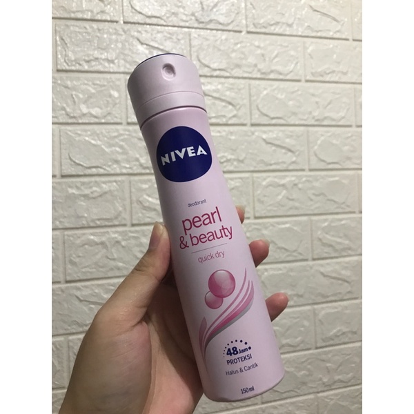 NIVEA Personal Care Deodorant Pearl &amp; Beauty Spray 150ml Deodoran