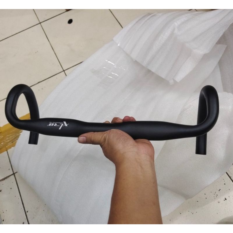 STANG SETANG DROPBAR SEPEDA XLR8 PIPIH ALOY ROADBIKE